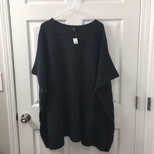 NWT! Brand New Warm, Fuzzy, Gap - One Size Poncho